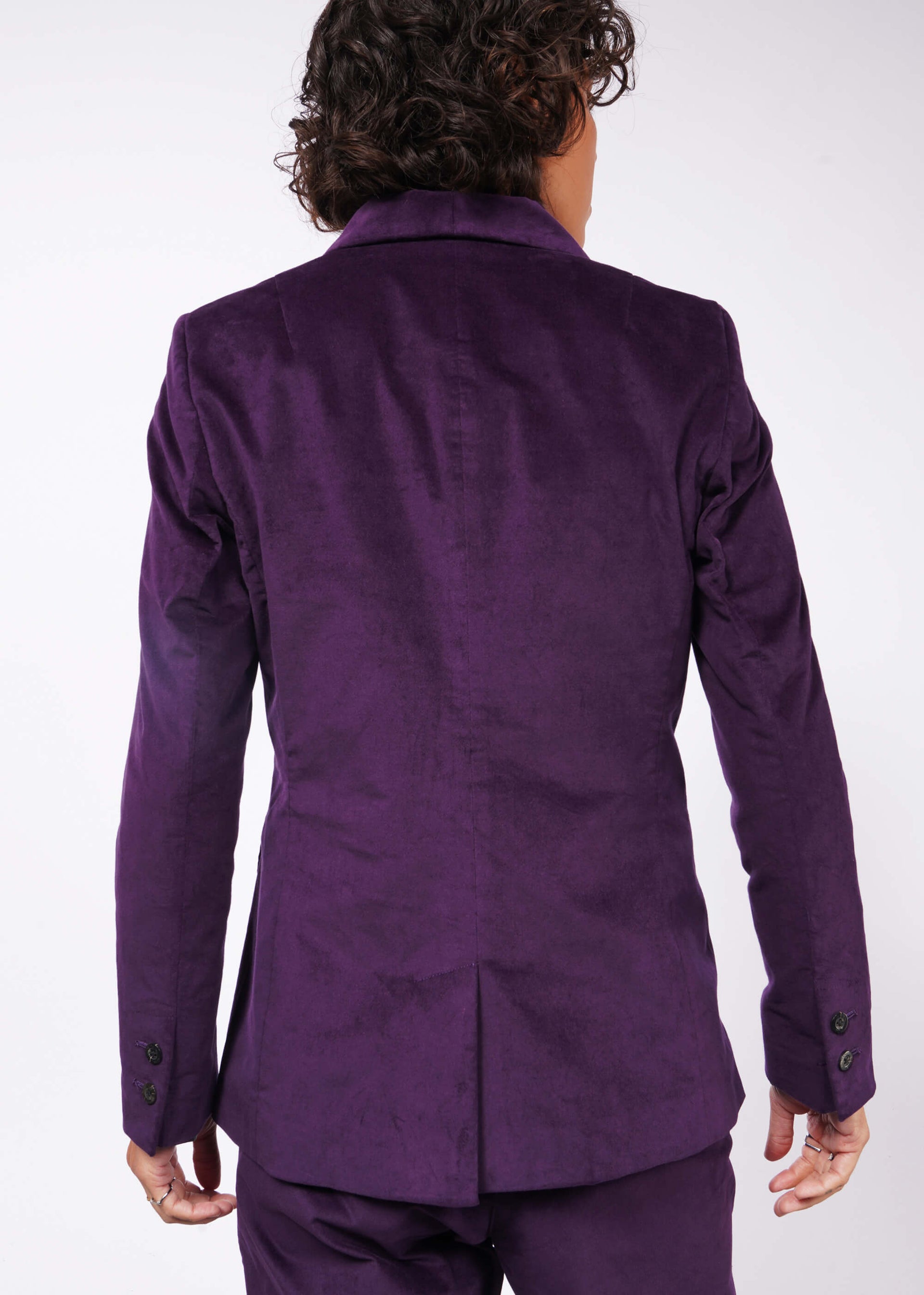 The Empower Velveteen Tux Blazer