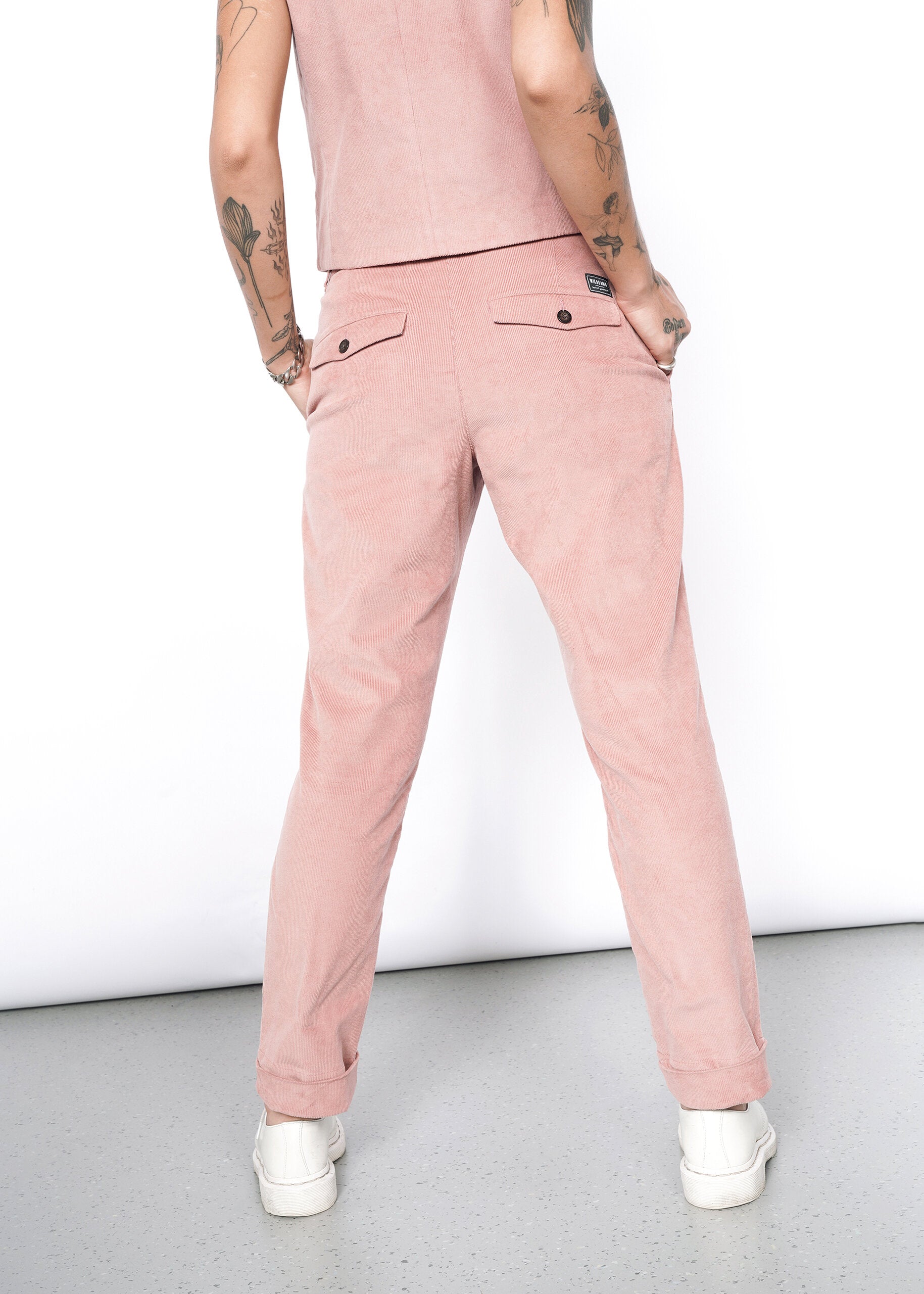 Buy Slim Fit Corduroy trousers online in Kuwait | H&M Kuwait