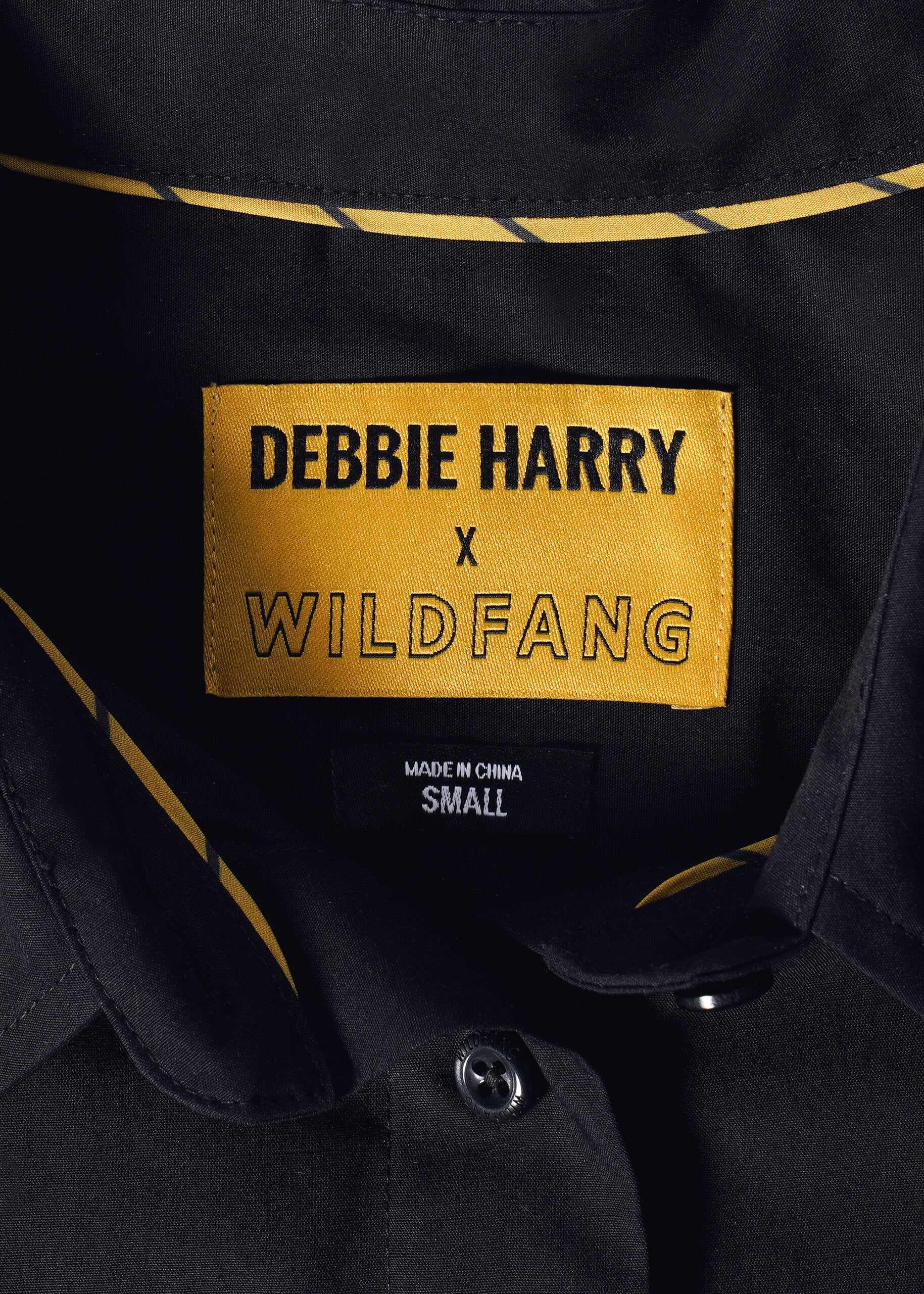 Debbie Harry X Wildfang Cropped Button Up