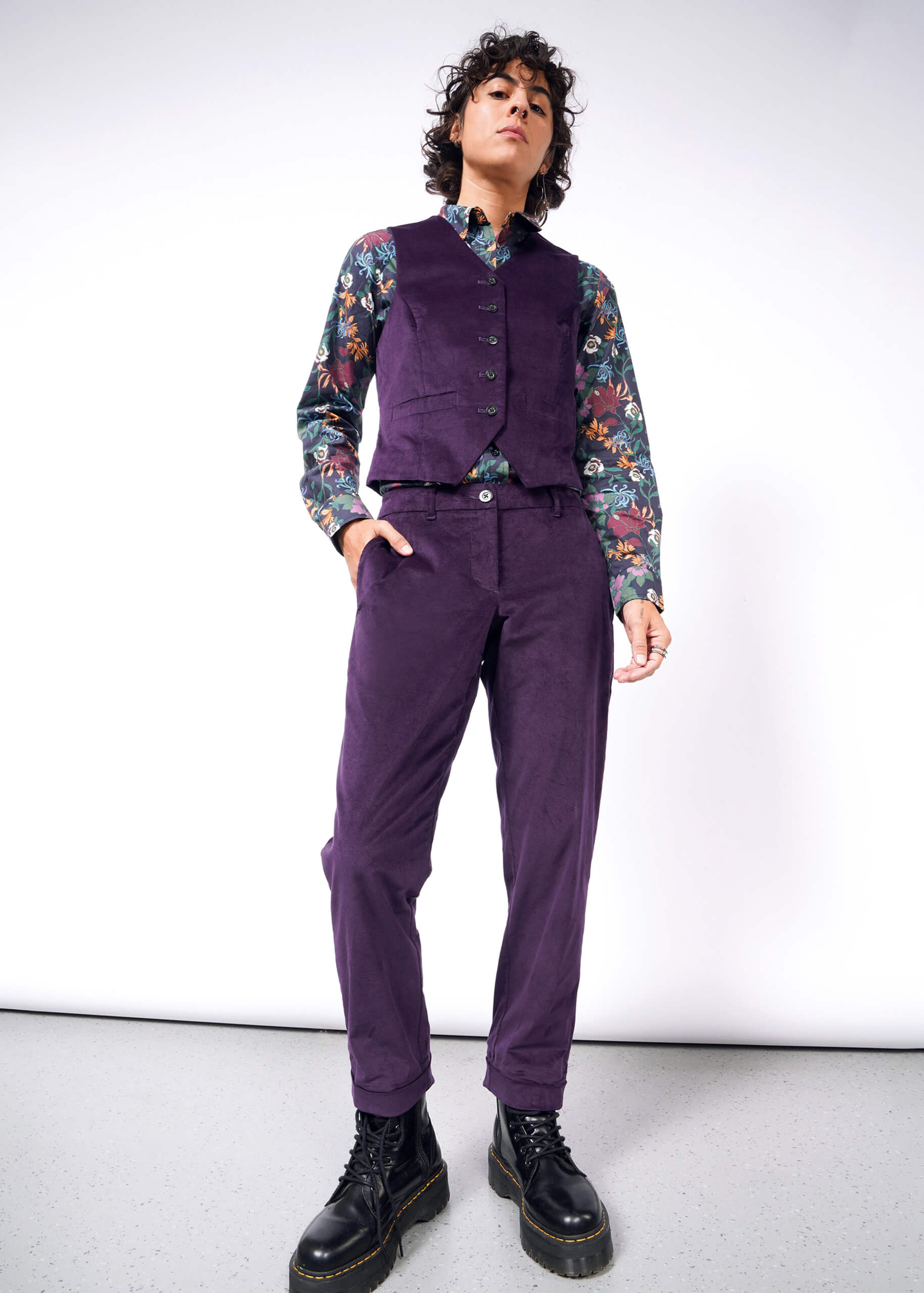 The Empower Velveteen Trouser