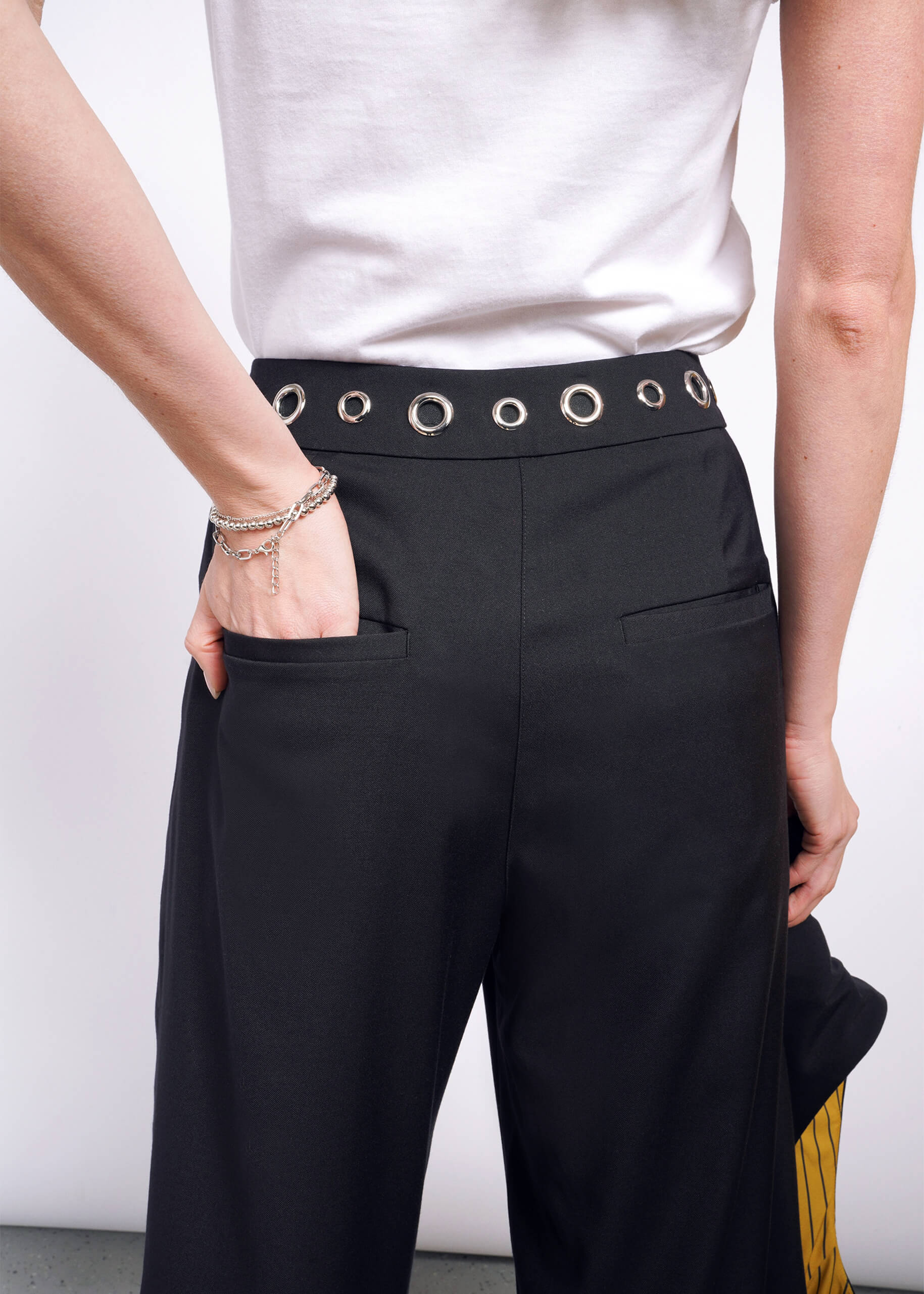 Debbie Harry X Wildfang Wide Leg Trouser