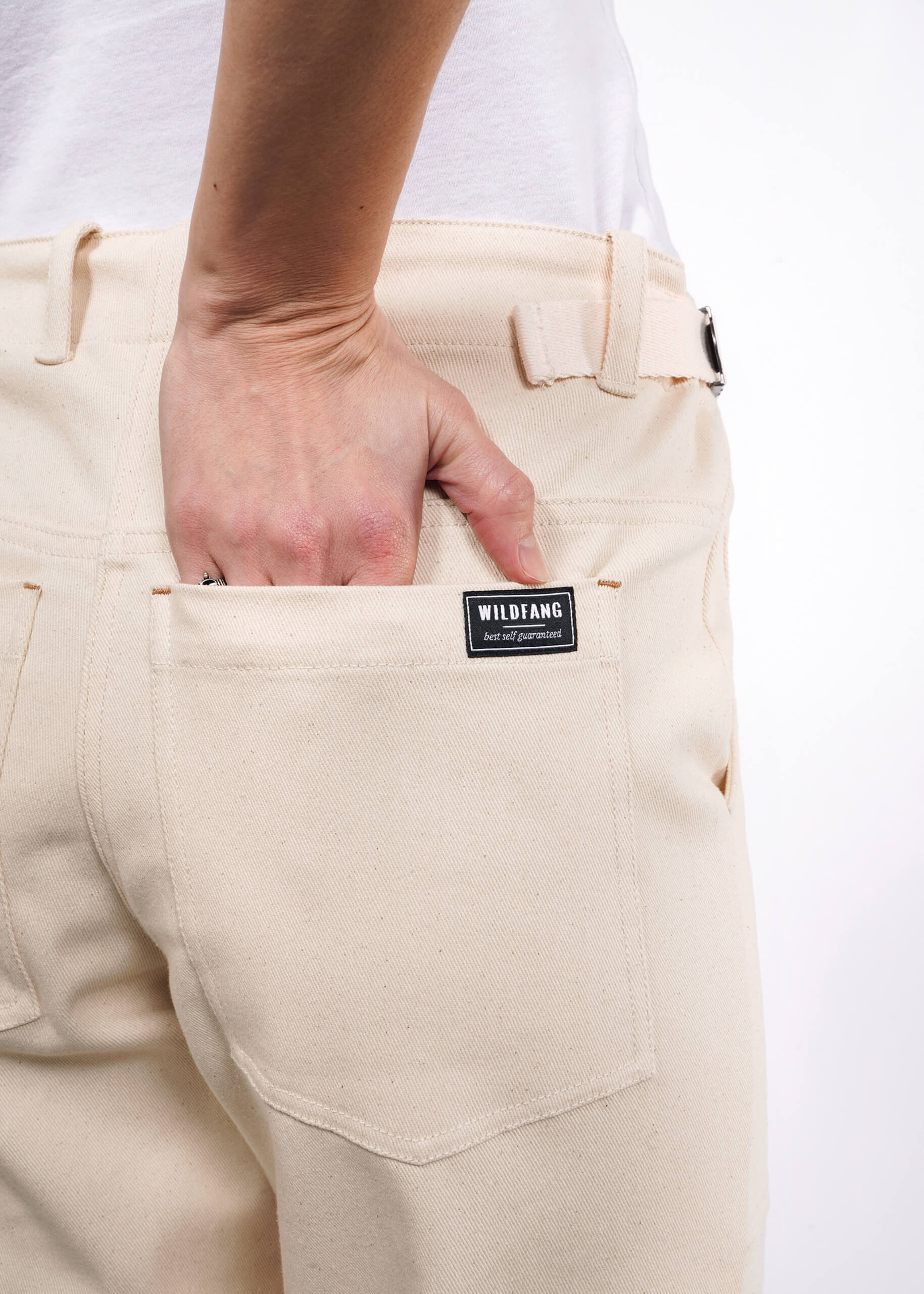 The Essential Denim Utility Pant