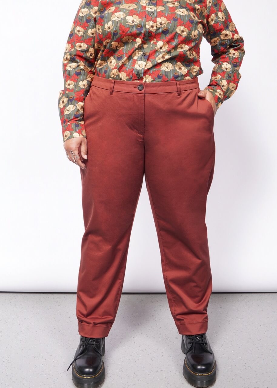 Wildfang The Essential Trouser Cinnamon