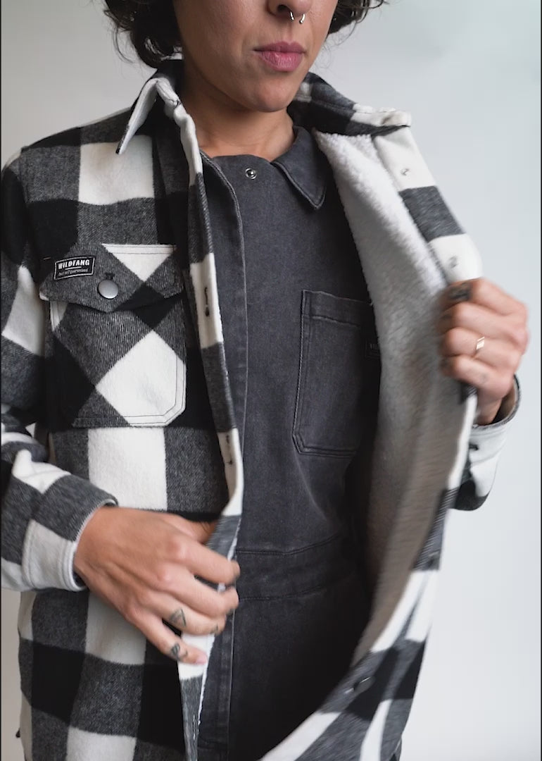 The Essential Flannel Fleece Lined Shacket