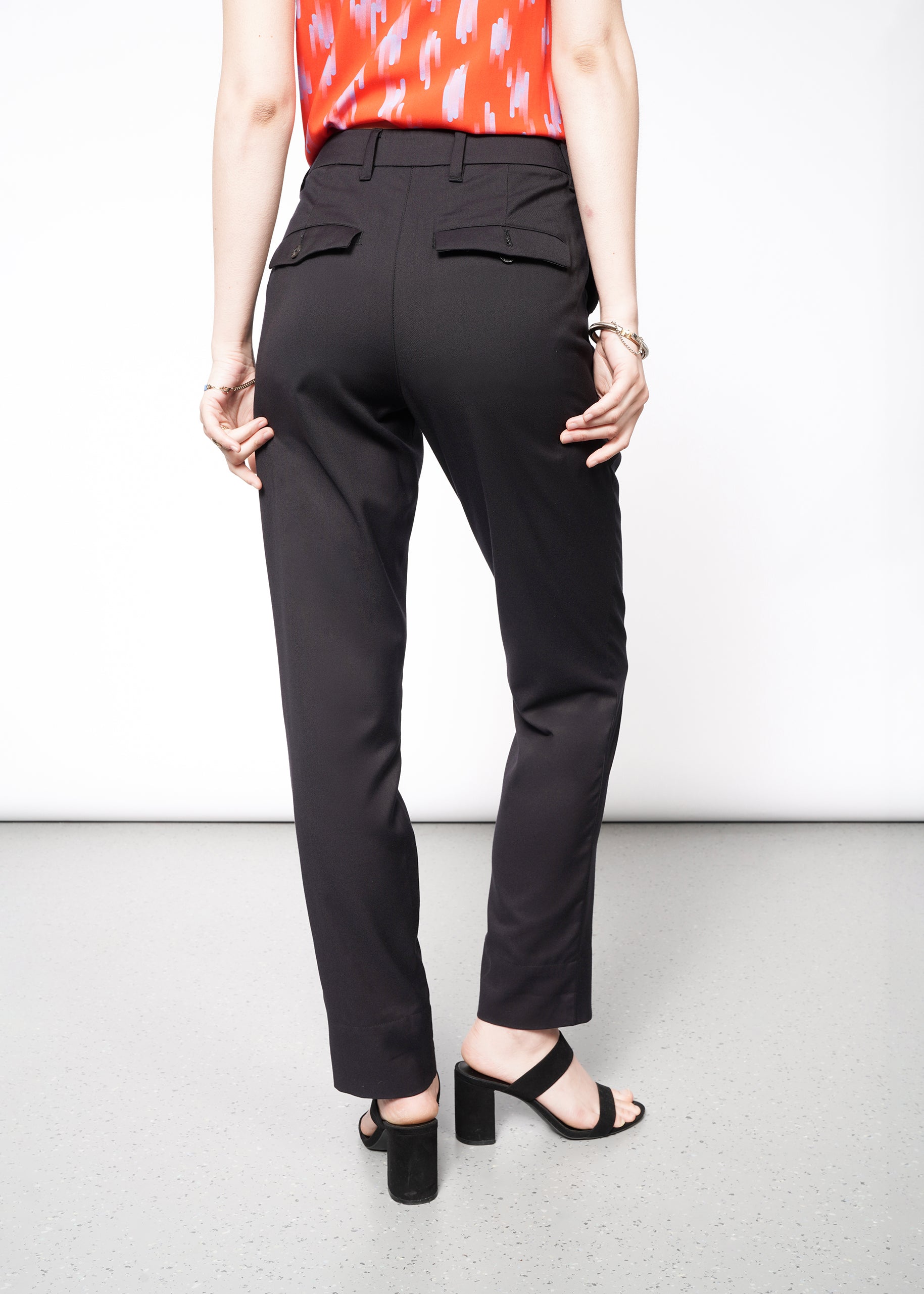 Buy A CHIC STYLE BLACK TROUSERS for Women Online in India